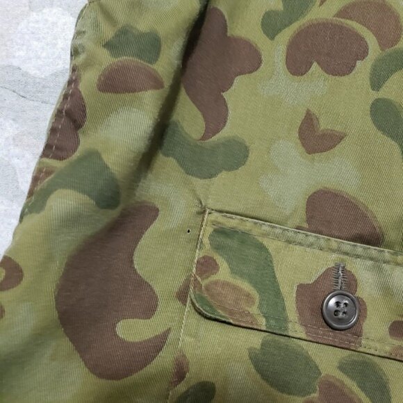 Vintage Penneys Foremost Hunting Clothing Vest Mens XL Green Camo Zip - Picture 5 of 10